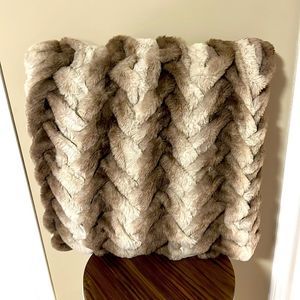 Decorative Brown Ivory throw Pillow